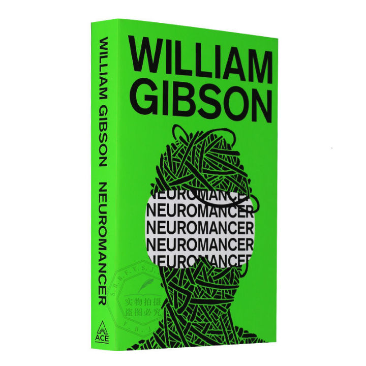 neuromancer-neuromancerนิยายวิทยาศาสตร์ต้นฉบับภาษาอังกฤษwilliam-gibsonผลงานชิ้นเอกของwilliam-gibson-the-matrixและแรงบันดาลใจของshell-attacking-mobile-team-bookปกอ่อน