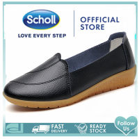 Scholl รองเท้าแตะผู้หญิง Scholl หนังรองเท้าผู้หญิง Scholl รองเท้าผู้หญิง Scholl ผู้หญิงรองเท้าแตะรองเท้าลำลองผู้หญิงโบฮีเมียนโรมันรองเท้าแตะ รองเท้าฤดูร้อนรองเท้าแตะผู้หญิงรองเท้าแบน 41