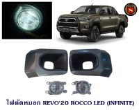 ไฟตัดหมอก TOYOTA REVO 2020 ROCCO LED ไฟสปอร์ตไลท์ รีโว่ 2020 ร็อคโค่ FOGLAMP