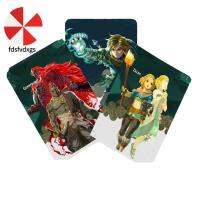 FDSFVDXGS 3ชิ้น Nfc ชิปจากเกมเชื่อมคอลเลกชันเกมการ์ดตำนานของ Zelda Gerudo-King Zeldas Amibo ลมหายใจของอุปกรณ์ป่ากระเป๋าใส่บัตรธนูผีสำหรับชิปจากเกมสวิตช์