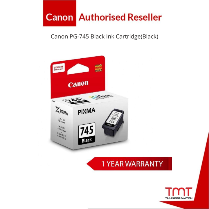 Canon PG745 Black Ink Cartridge Lazada