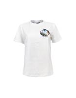 Hybrid  T-shirt Women ไฮบริดเสื้อยืดแขนสั้นผู้หญิง สีขาว(White)WTS-998-WH