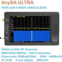 【LZ】✢☜✥  Analisador de Espectro Minúsculo Portátil TinySA Ultra Original 3.95  Touch Screen Construir na Bateria Novo