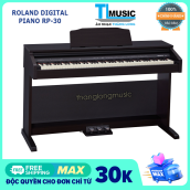 [Chính hãng] Đàn Piano điện 88 phím Roland RP30 Digital Piano Roland RP-30 Kết nối Bluetooth Thiết kế sang trọng