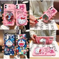 (Spicy Rabbit Head) (Spicy Rabbit Head) เคส OPPO A31 2020 F11 F11 Pro A9 2020 A11 Reno Realme Realme C2 2 Pro Realme 5 5i 5S A1K Hello Kitty Doraemon นุ่มตัวยึดกระจก