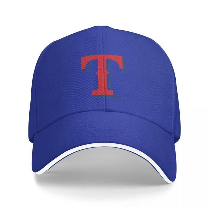 mlb-texas-rangers-หมวกเบสบอล-unisex-หมวกอินเทรนด์น้ำหนักเบาเหมาะสำหรับตกปลาวิ่งกอล์ฟ-workouts82915