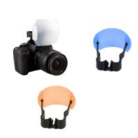 【Free-delivery】 Lanka Retail Pvt Ltd 1ชุด Pop-Up Flash Diffuser สำหรับกล้อง DSLR SLR 3สี Drop Shipping