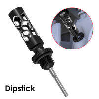 อลูมิเนียมอัลลอยด์ GY6 Dipstick รถจักรยานยนต์ CNC เครื่องยนต์ Combinable Dipstick Refit สำหรับ Yamaha Honda Scooter รถจักรยานยนต์ Parts