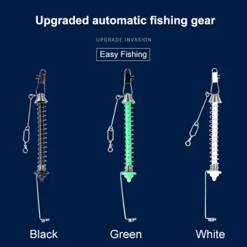 Automatic Fishing Hook Trigger, Fishhook Bait Catch Catapult