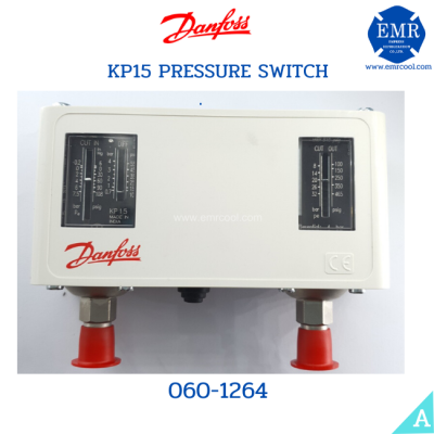 DANFOSS KP15 High Pressure Control Dual 060-1264