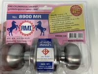 RMI ของแท้ ลูกบิดประตูสแตนเลสหัวกลม มีมอก. NO.8900 MR ห้องน้ำไม่มีกุญแจ