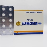 Alphachylin Alphachymotripsin 4200IU hộp 200 viênhỗ trợ giảm phù nề