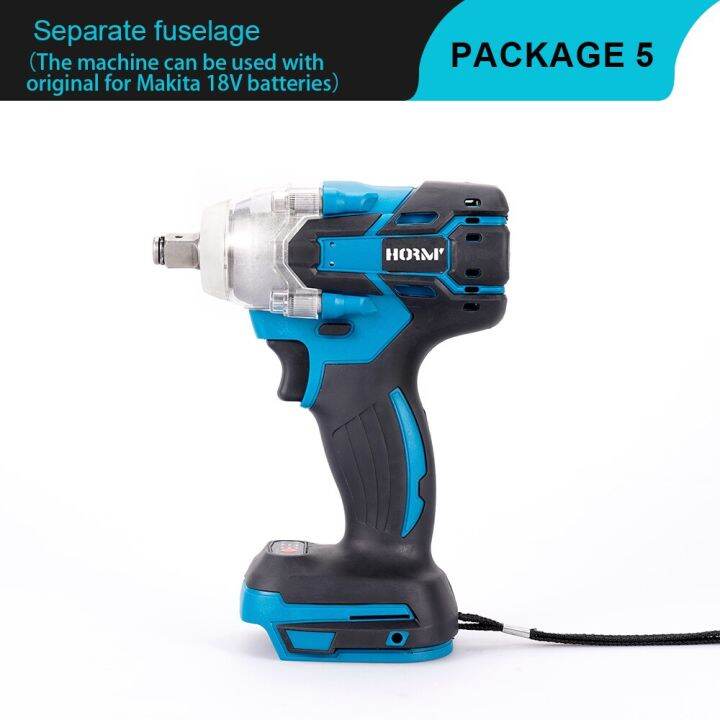 520N.M Brushless Electric Impact Wrench Cordless Impact Driver Hand