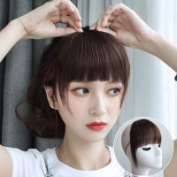 Air bangs wig natural invisible comics Qi bangs ultra-thin seamless wig piece