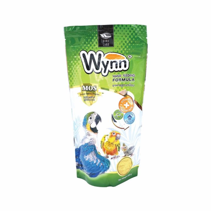 wynn-วินน์-อาหารลูกนกป้อน-อาหารนกลูกป้อน-เสริมสร้างภูมิต้านทาน-สำหรับนกแรกเกิด-ขนาด-250-กรัม