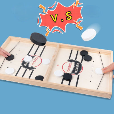 Childrens Wooden Bouncing Board Game Toys Party Party Fun Game Interactive Two-person Battle Boy and Girl Pinball