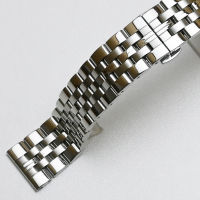 Stainless Steel Watch Strap celet 14mm 16mm 18mm 19mm 20mm 21mm Women Men Solid Metal Brushed Watch Band Watch Accessories