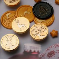 Christmas Wax Seal Stamps Sealing Stamp Head For Festival Gift Wrapping Cards Scrapbooking Decorations Sealing Wax Stamps