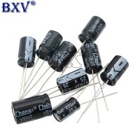 Electrolytic Capacitor 10V 16V 63V 100V 160V 450V 22UF 47UF 100UF 220UF 470UF 1000UF 10000UF 2.2UF 10UF Black Capacitor 2-50PCS Electrical Circuitry P