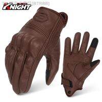 【hot】ﺴ✔✳  Motorcycle Leather Gloves Racing Riding Motorbike Sheepskin