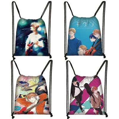 Anime Given Sato Mafuyu drawstring bag men fashion storage bag teenage softback backpack bookbag gift