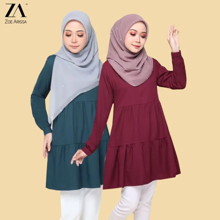 Muslimah baju vaksin Gaya Bupati