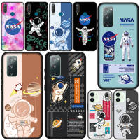 ปก เคสโทรศัพท์ อ่อนนุ่ม G174 MB26 Creative Nasa  Design Art Astronaut Moon ซิลิโคน Coque หรับ Samsung Galaxy A11 A12 A31 A71 A51 A21S A50 A10 A20 A30 A20S A30S A52 A50S A10S A70 A02S M02 A02 A32 4G A34 A54 5G A03S A52S Phone Casing Fashion Hot