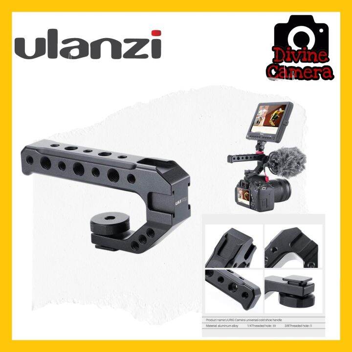 Ulanzi Uurig R Universal Camera Top Handle With Cold Shoe Adapter