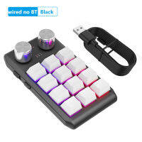 (ในสต็อก) RGB Macro Keyboard Programmable Hot Swap DIY One-Handed Mechanical Keypad Dual Type-C Interface Ultra-Thin Support For Windows **