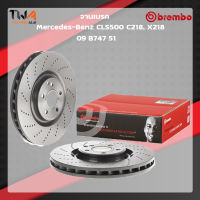 Brembo จานเบรคหน้า UV coated Mercedes-Benz CLS500 C218, X218 09 B747 51