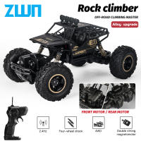 ZWN 1:16 4WD RC รถ Led ไฟวิทยุรีโมทคอนลรถยนต์ Buggy Off-Road ควบคุมรถบรรทุกของเล่นเด็กสำหรับเด็ก