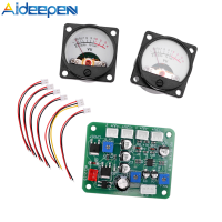 Aideepen 9 PCS VU Meter Driver Board DB Level Meter เครื่องขยายเสียง Meter Driver Board พร้อม Dual เมตรและ3P สาย * 1 + 2P สาย * 5