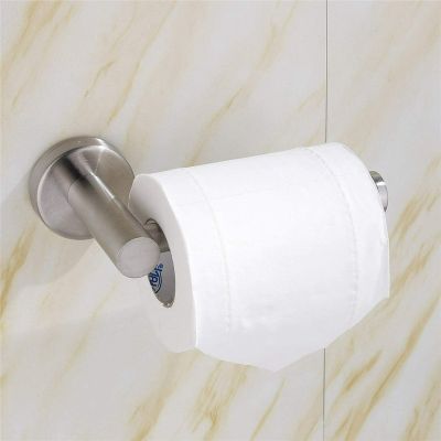 Toilet Tissue Paper Roll Holder Stainless Steel Wall Mount for Bathroom Kitchen