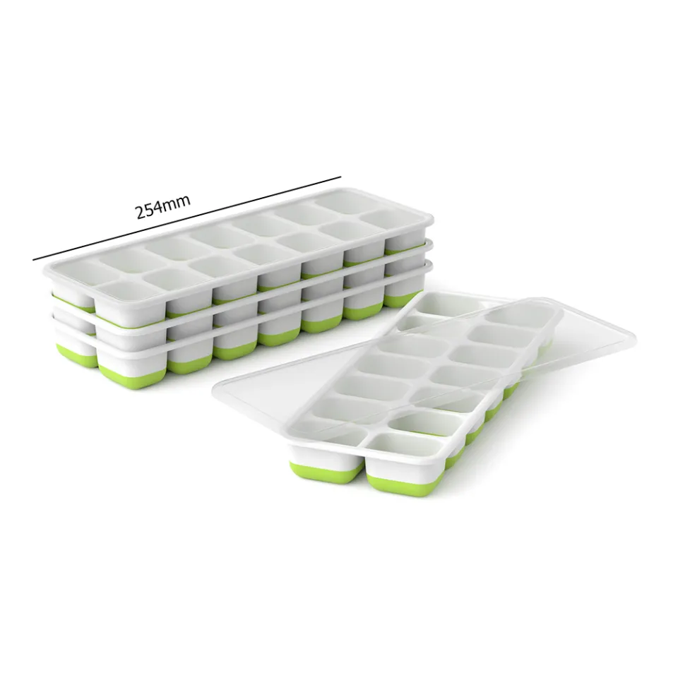 4pcs Square Ice Cube Tray