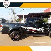 racing car stickers custom stickers car stickers car stickers Ford Ranger D3 pickup truck mud sticker (1 set, 2 sides)