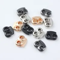【YP】 5pcs Cord Lock Stopper Toggle Clip Buckle for Apparel Shoelace Sportswear Garment Sewing Accessories