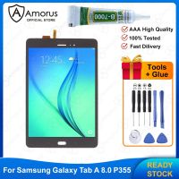 AmorusจอแอลซีดีสำหรับซัมซุงGalaxy Tab Aพร้อมปากกาS Pen 8.0 P355 4G ScreenและDigitizer Assembly [คลังสินค้าพร้อม]