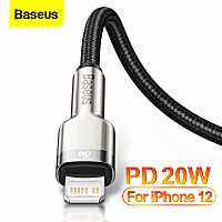 yqcx001 sell well - / Baseus PD 20W USB C Cable For iPhone 12 Pro Max 11 X Xr Xs Fast Charging For iPad Air 4 Type C USBC Charger USB-C Date Wire Cord