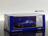 NISSAN FAIRLADY Z (S30) Blue with carbon Hood 1:64 (INNO64)