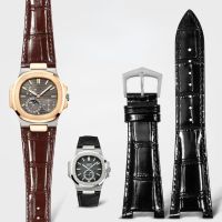 Genuine Leather Watch Band for Patek Philippe Pp Strap 5711 5712G Waterproof Sweat-Proof Special Notch Male Watch Strap 25mm