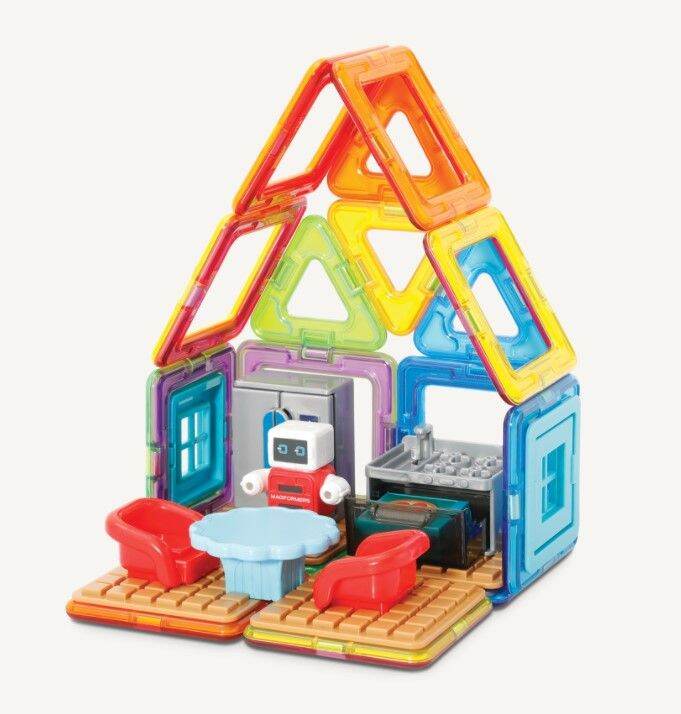 ของเล่น-minibots-kitchen-set-ตัวต่อแม่เหล็กชุดห้องครัว-เสริมพัฒนาการเด็ก