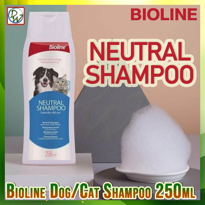Bioline Neutral Shampoo Dog Shampoo Mild Shampoo for Sensitive Skin