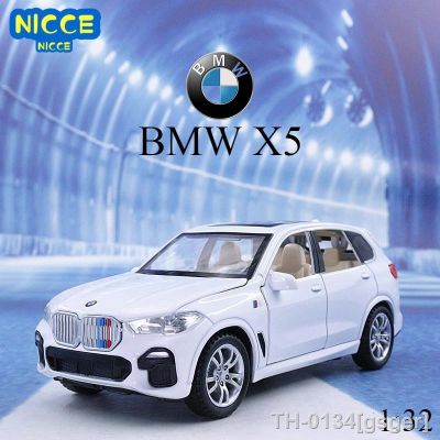 ✣❒♛ gsger Nicce 1:32 bmw x5 suv liga modelo de carro diecastas veículos brinquedo som e luz coleção presente das crianças f163