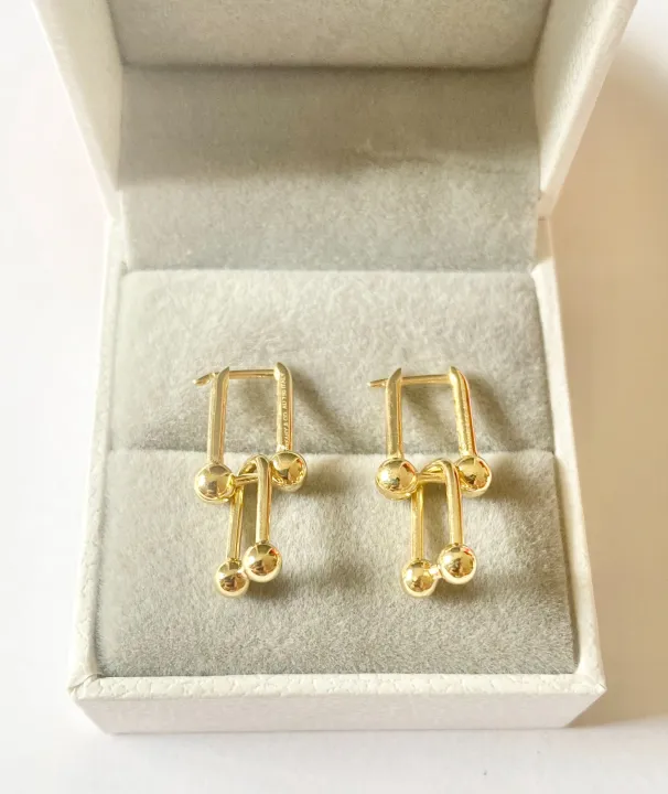 Pawnable 18K Saudi Gold Hardware Earrings Lazada PH