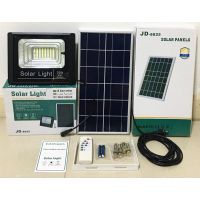 โปรโมชั่น JDของแท้ 100% รุ่น 25W(JD-8825)ไฟโซล่าเซลล์ สปอตไลท์ Solar LED โซล่าเซลล์ แสงสีเหลืองวอร์มไวท์ (รับประกัน 1 ปี) ราคาถูก โซล่าเซลล์ ไฟโซล่าเซลล์ ไฟแสงโซล่าเซล ไฟแสงอาทิตย์