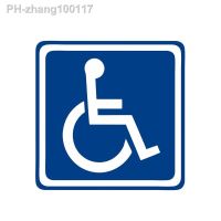 【CC】 Car Sticker Fashion Disabled Sign Disability Mobility Parking Decal13cm