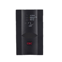 CBC เครื่องสำรองไฟ UPS รุ่น AR-Eco 1000VA 480W ควบคุมการทำงานด้วยไมโครโปรเซสเซอร์ มีระบบปรับแรงดันไฟฟ้าอัตโนมัติ (AVR)