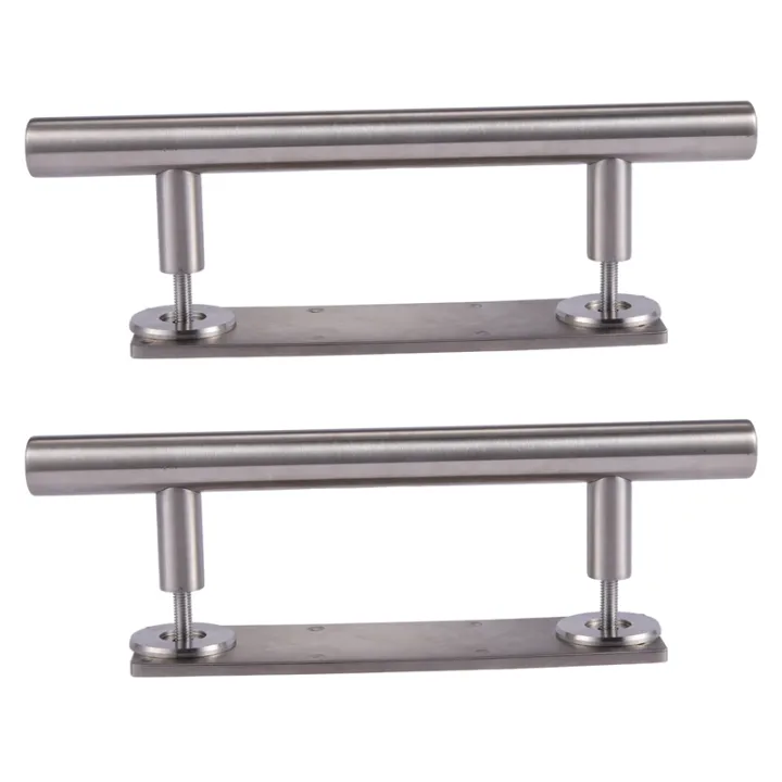 2X 304 Stainless Steel Sliding Barn Door Pull Handle Wood Door Handle