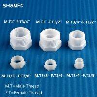 Plastic Threaded Bushing Connector 3/8“ 1/4“ 1/8“1/2" 3/4" 1Straight Male/Female Change Joint Pipe Fittings Irrigation Adapter Valves