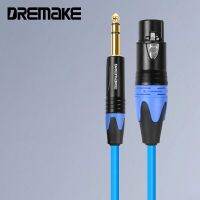 【CW】♞  DREMAKE Microphone Cable 3-Pin to Jack 6.5mm Mic Lead Aux Cord 6.35 mm/6.5 mm Male Female for Audio